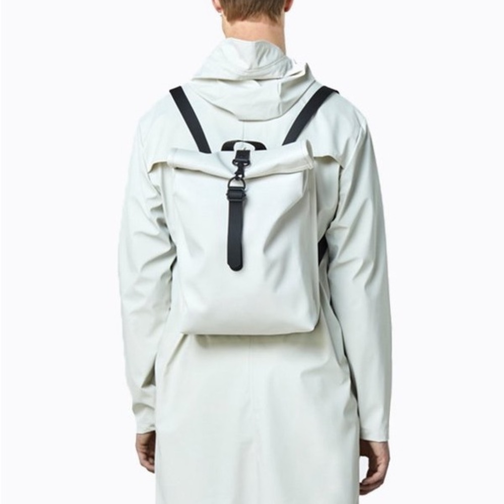 Rains Rolltop Rucksack Mini Backpack - Picture 5 of 8